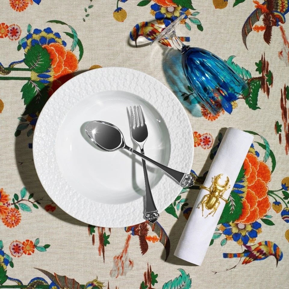 Meissen Royal Blossom Deep Gourmet Plate, White, 26 cm