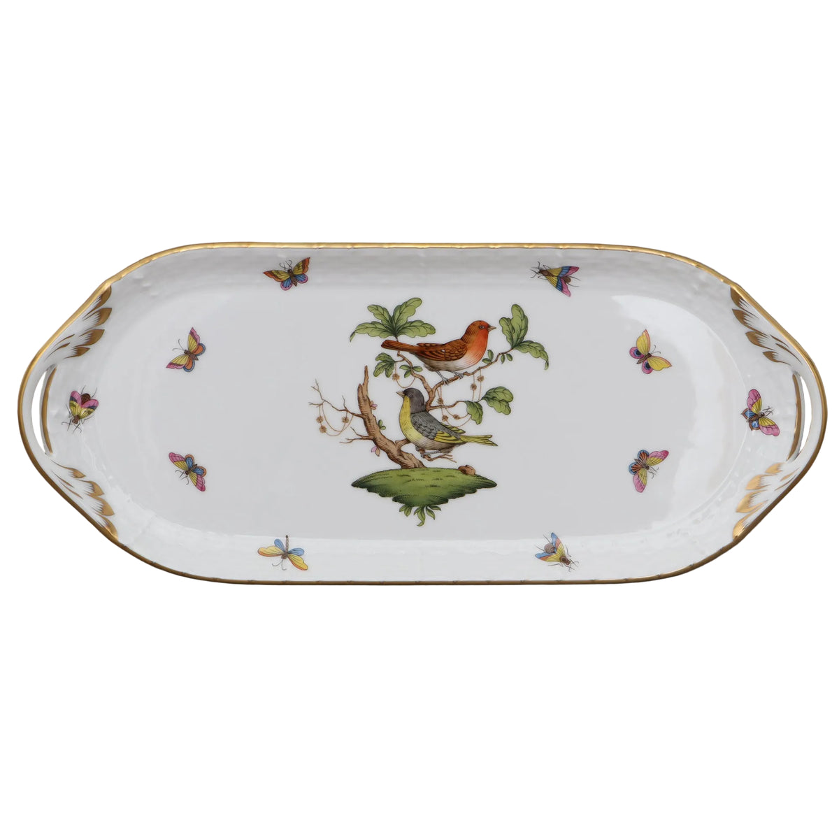 Herend Rothschild Sandwich Tray