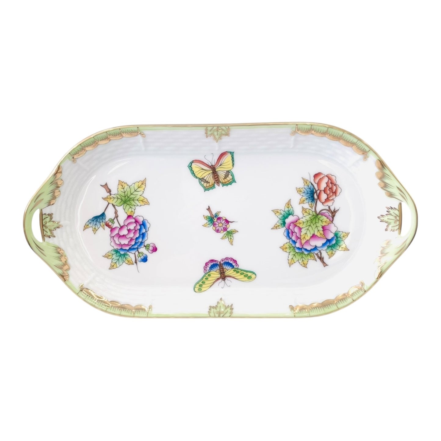 Herend Queen Victoria Sandwich Plate
