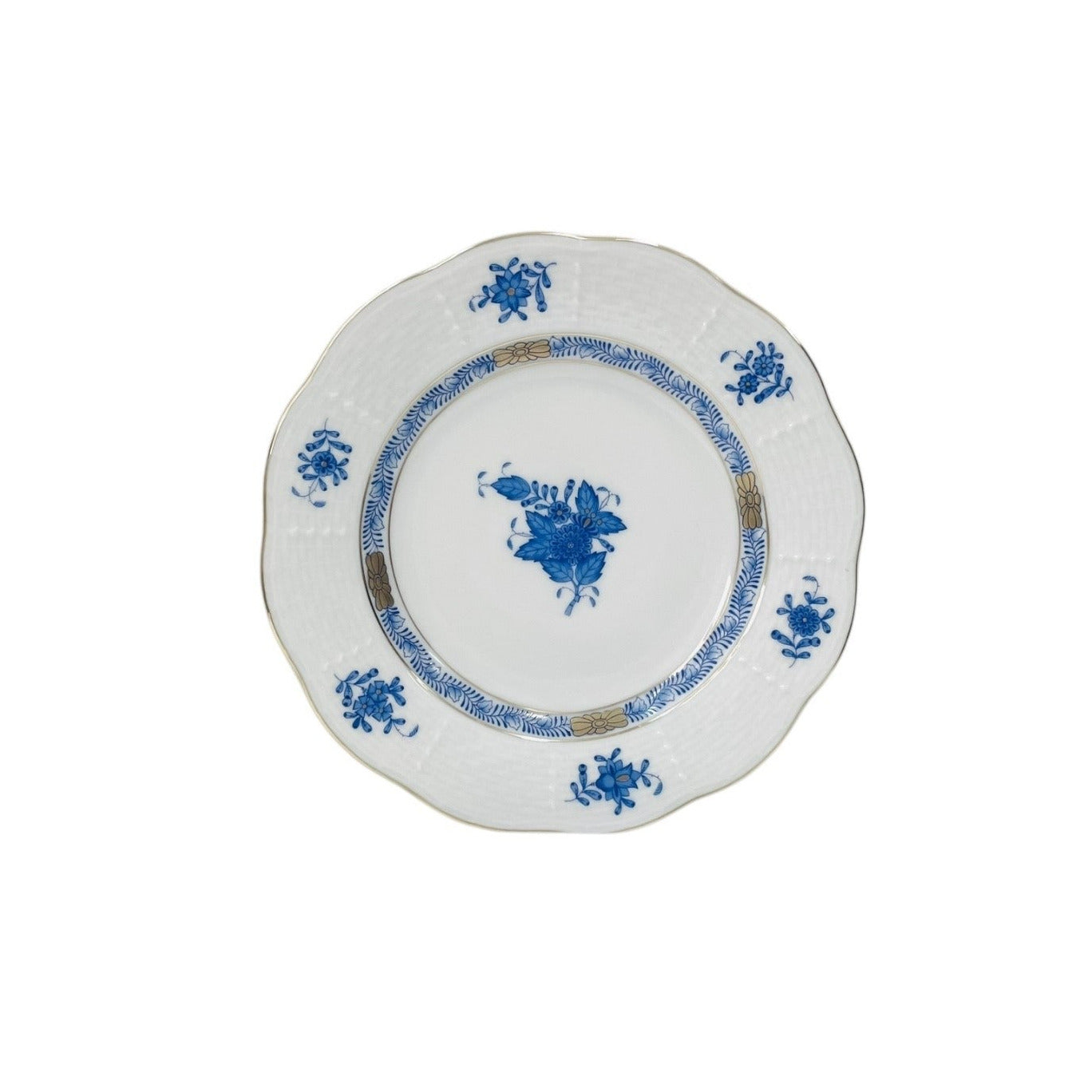 Herend Apponyi Blue Dessert Plate 17cm