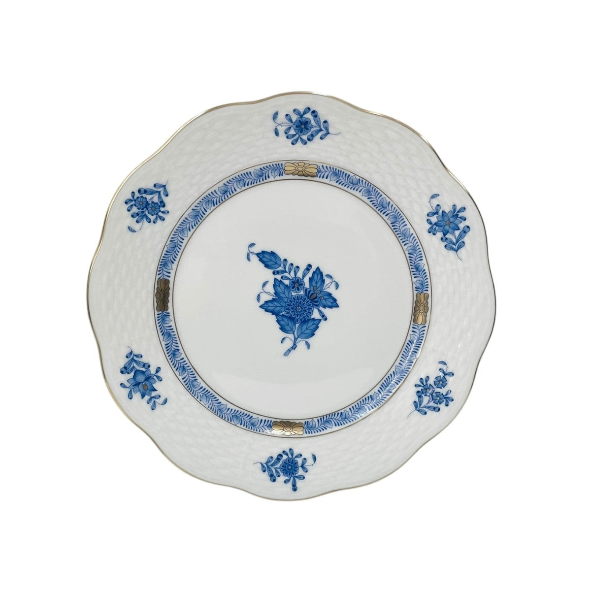 Herend Apponyi Blue Dessert Plate 19cm
