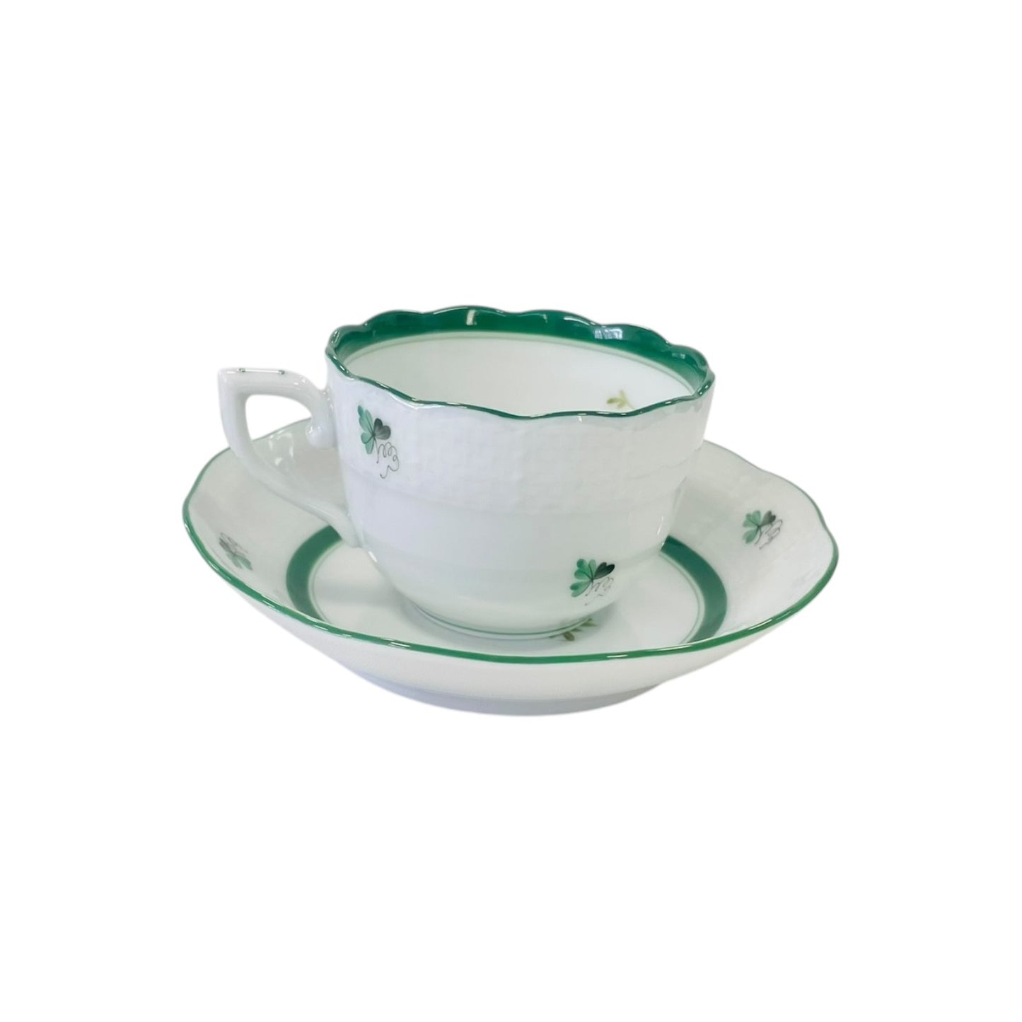 Herend Vienna Rose Espresso Cup and Saucer