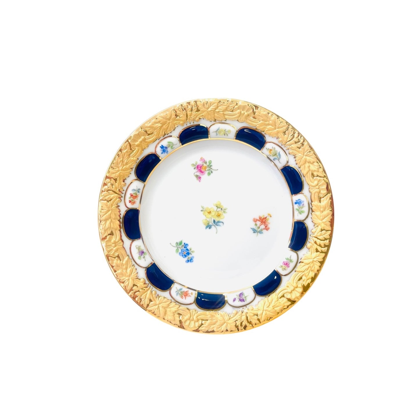 Meissen Royal X-Form Bread & Butter Plate Gold, 14 cm