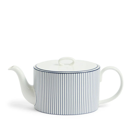 Wedgwood Gio Pinstripe Teapot White
