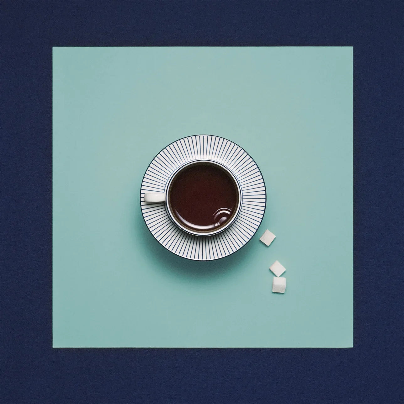 Wedgwood Gio Blue Teacup & Saucer