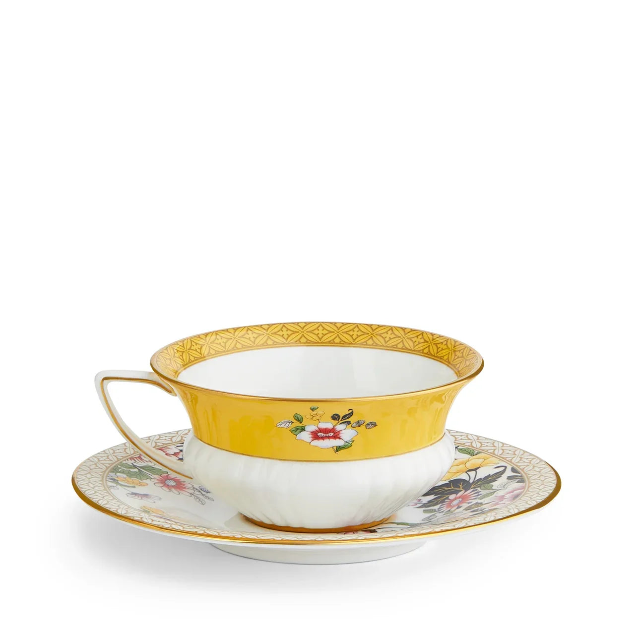 Wedgwood Wonderlust Primrose Teacup and Saucer
