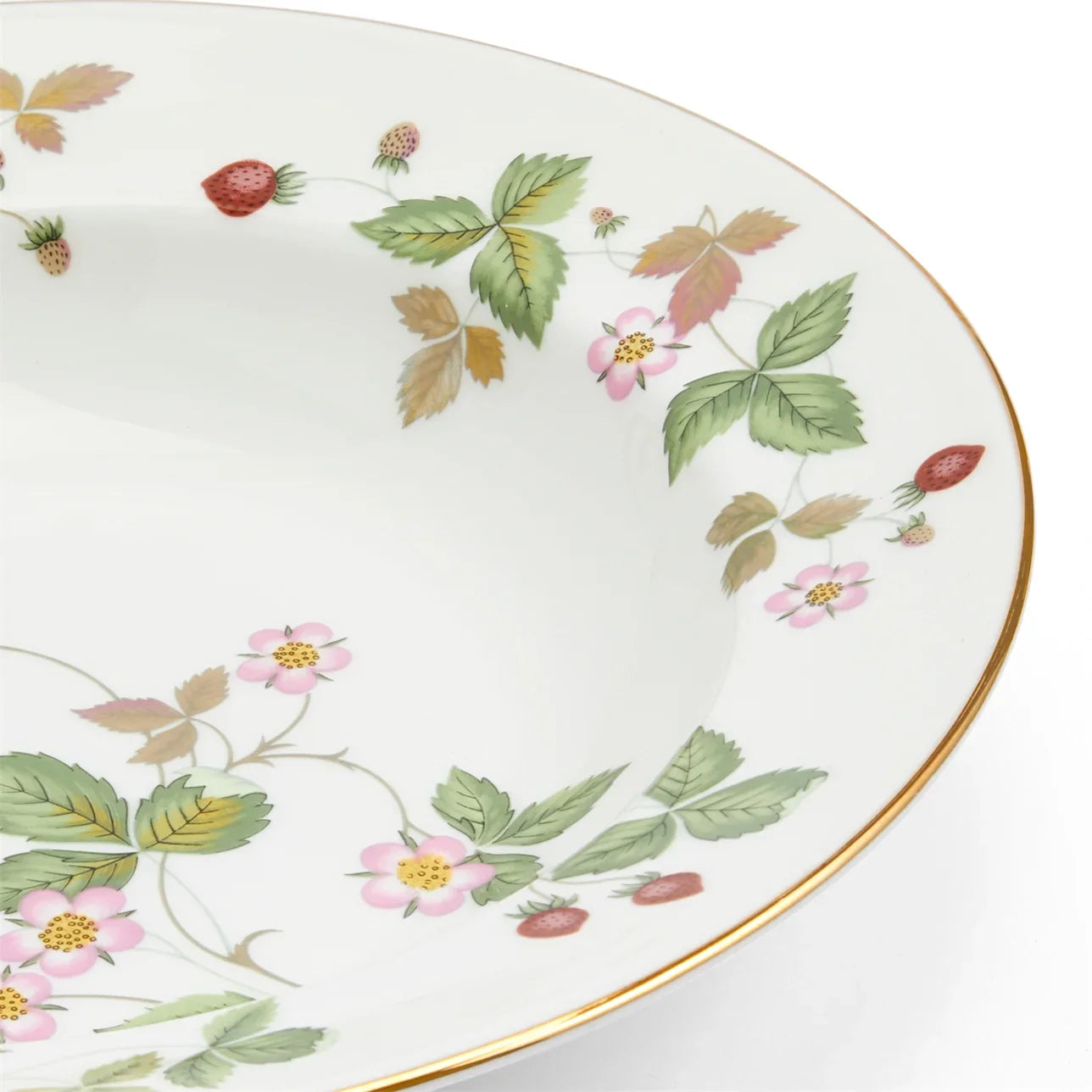 Wedgwood Wild Strawberry Rim Soup 20cm