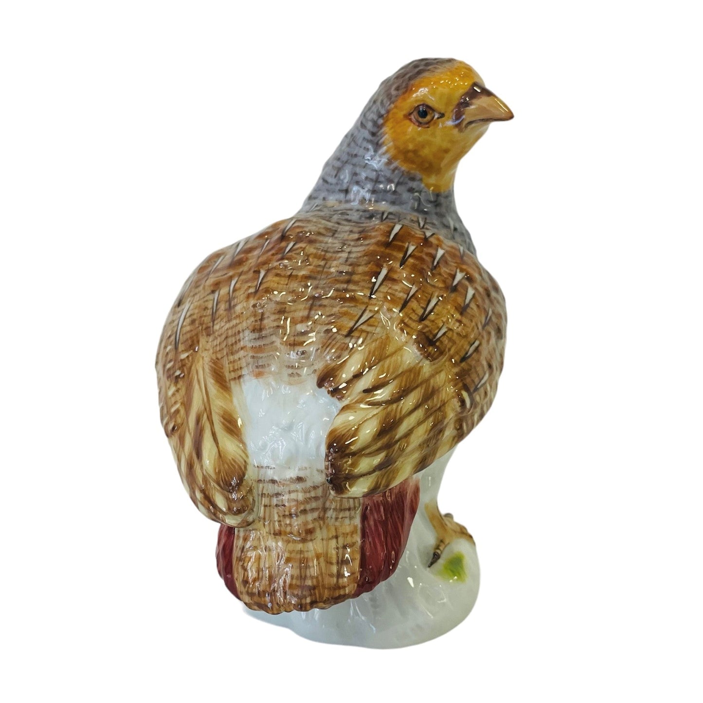 Meissen Bird Figurine Partridge Small