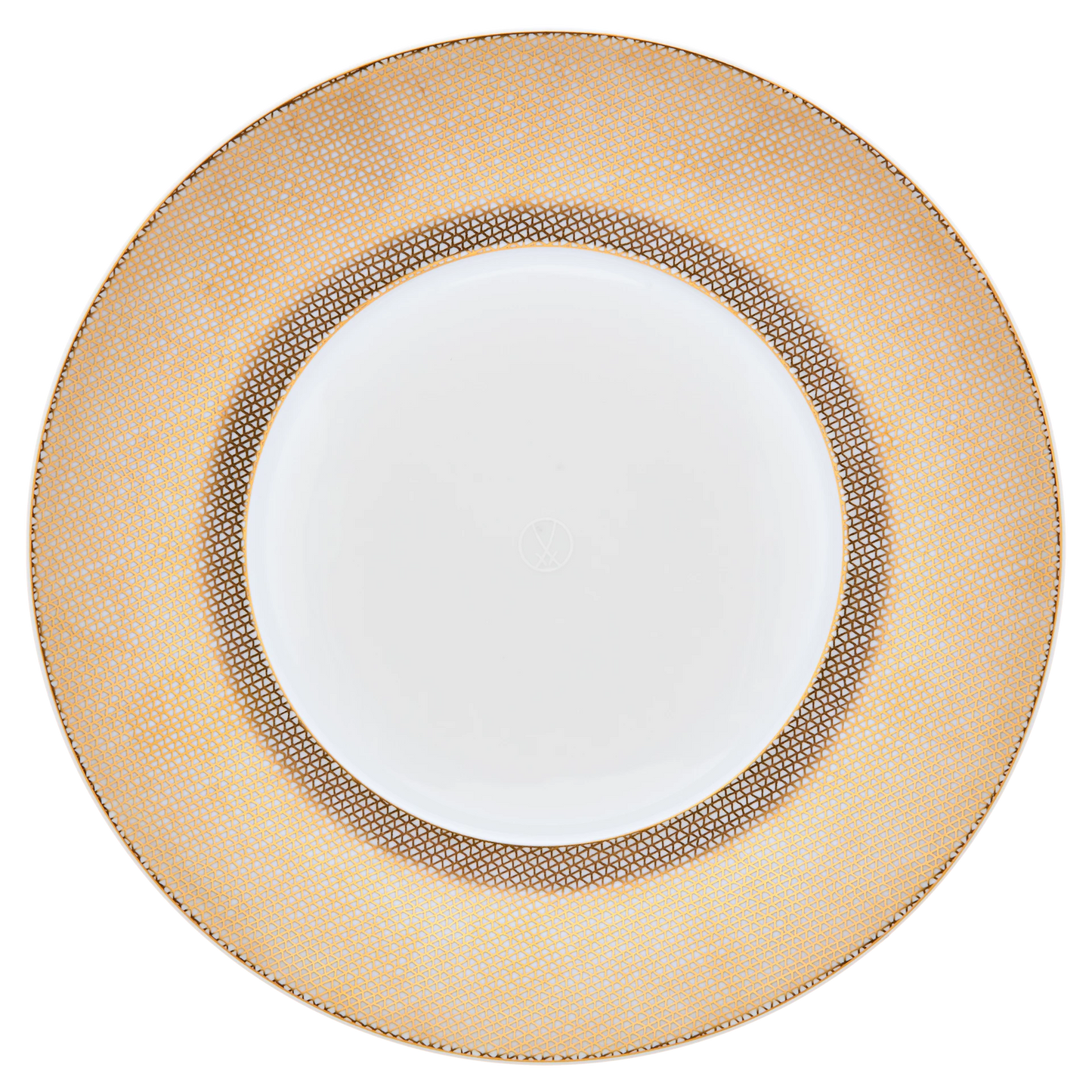 Meissen Cosmopolitan Mesh Gold Dinner Plate 24 cm