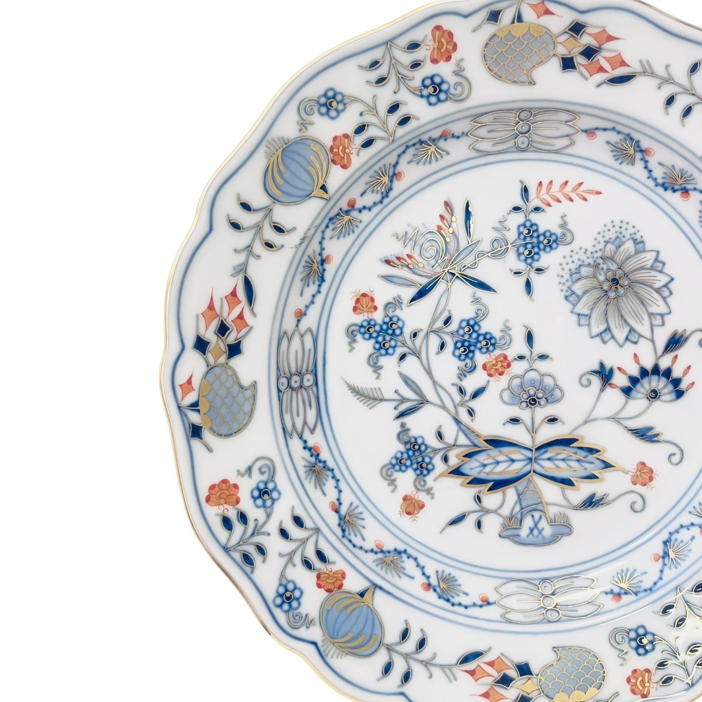 Meissen New Cutout Blue Onion Dessert Plate, 18 cm