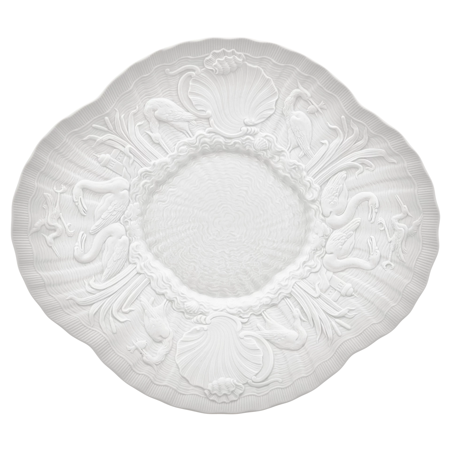 Meissen Swan Service Gourmet Plate, 30 cm