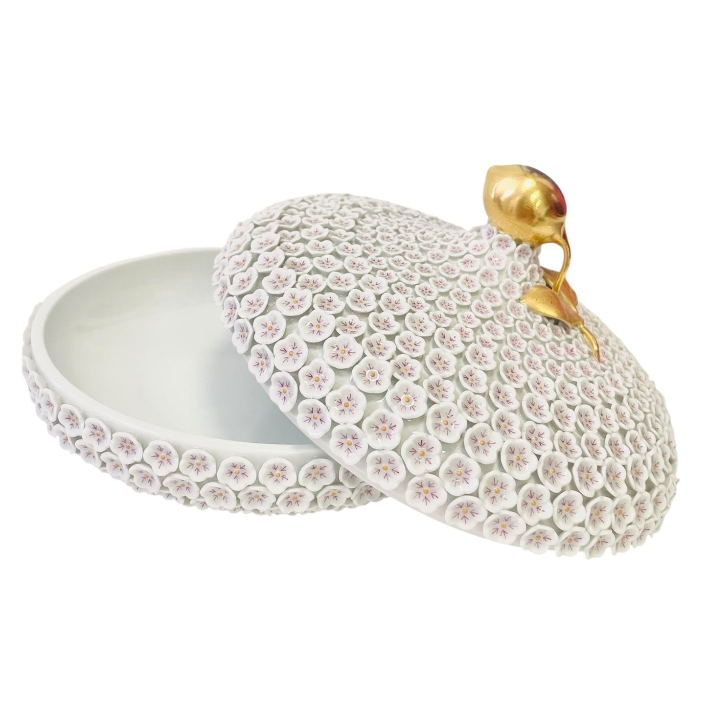 Meissen Snowball Blossoms Box