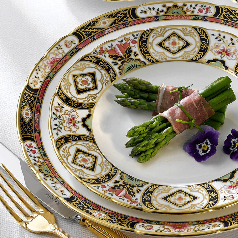 Royal Crown Derby Chelsea Garden Plate (8.5in/21.65cm)