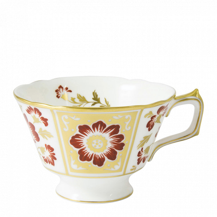 Royal Crown Derby - Derby Panel Red Tea Cup