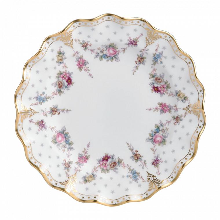 Royal Crown Derby Royal Antoinette Plate (8in/21.5cm)