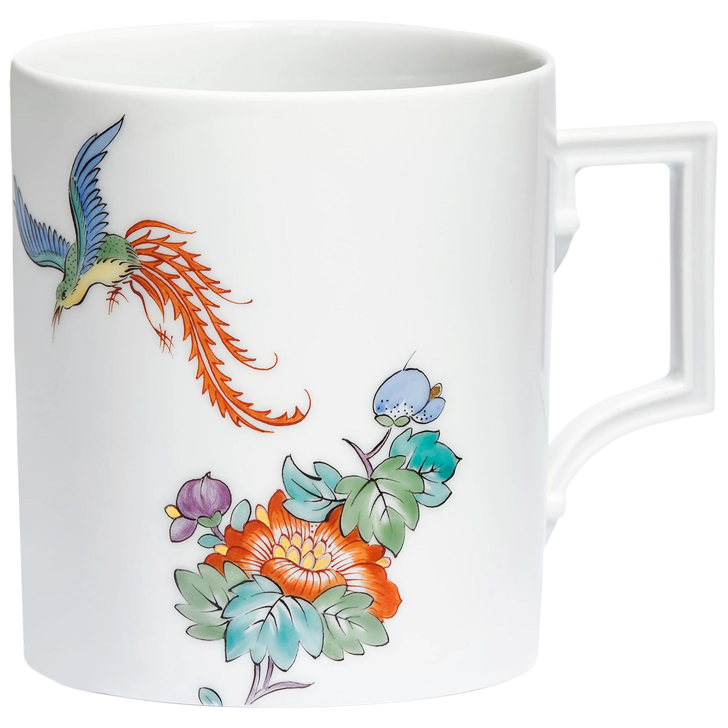 Meissen Mug Chinoiserie Bird