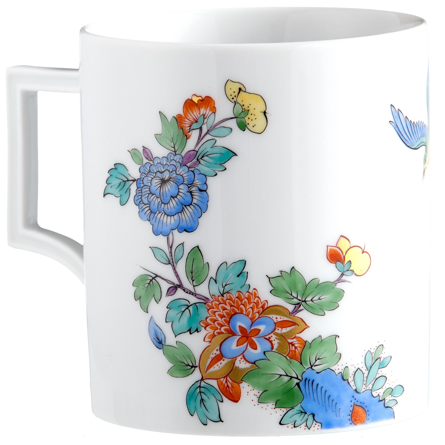 Meissen Mug Chinoiserie Bird
