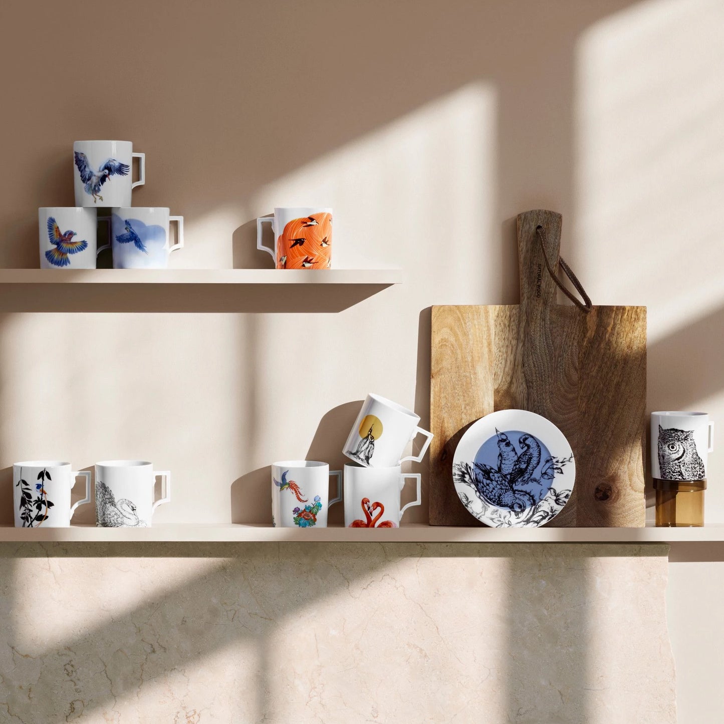 Meissen Mug Chinoiserie Bird