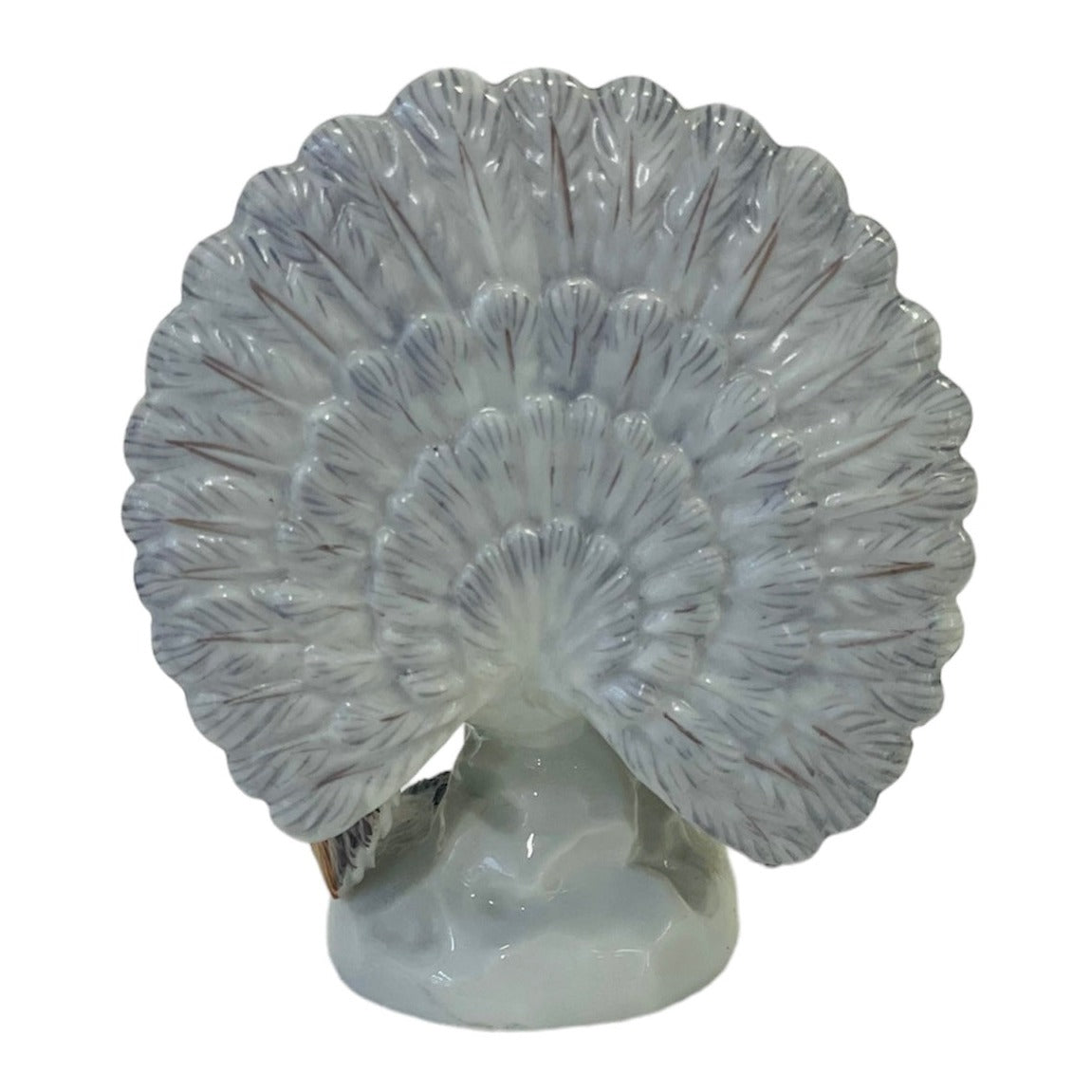 Meissen Bird Figurine Peacock