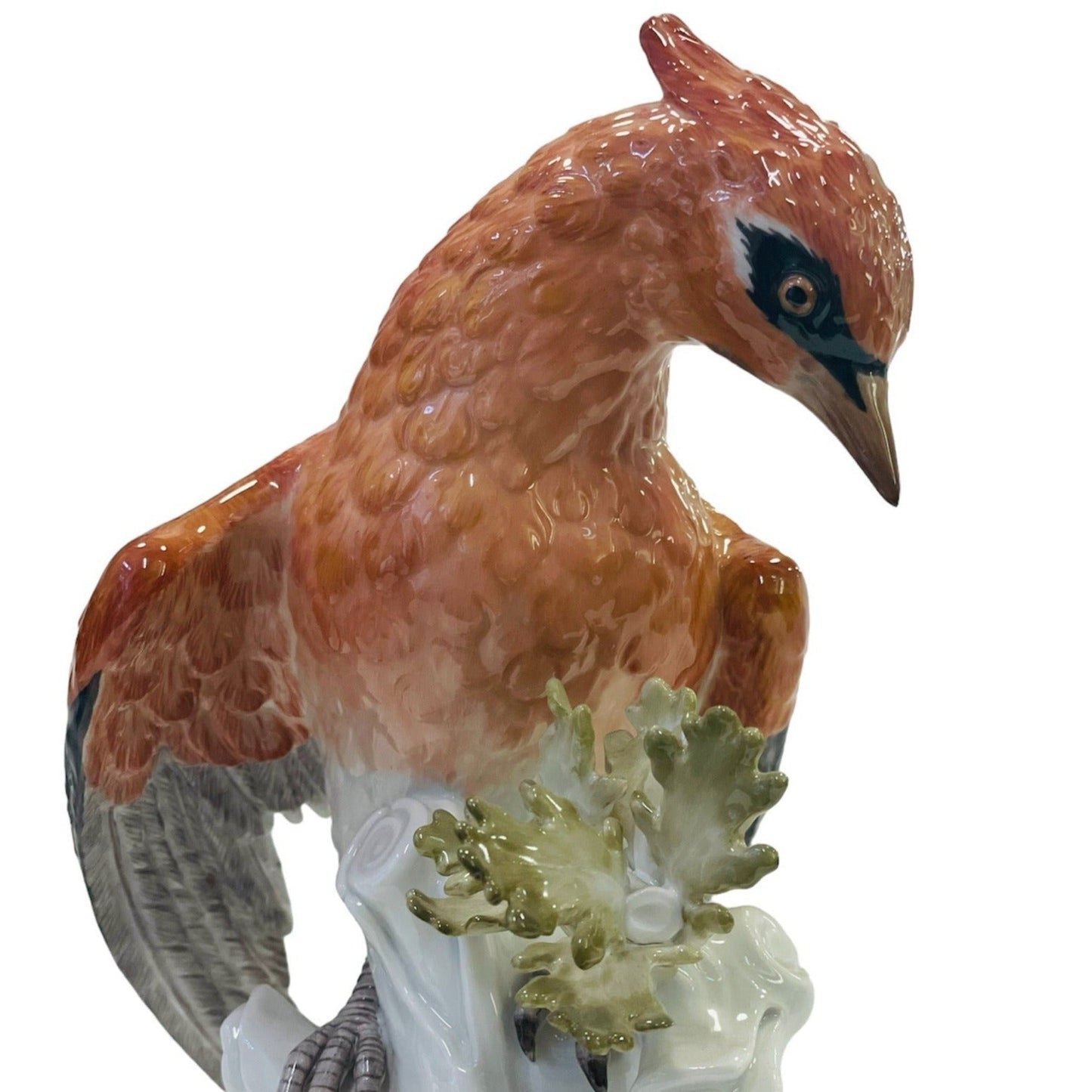 Meissen Bird Figurine Waxwing