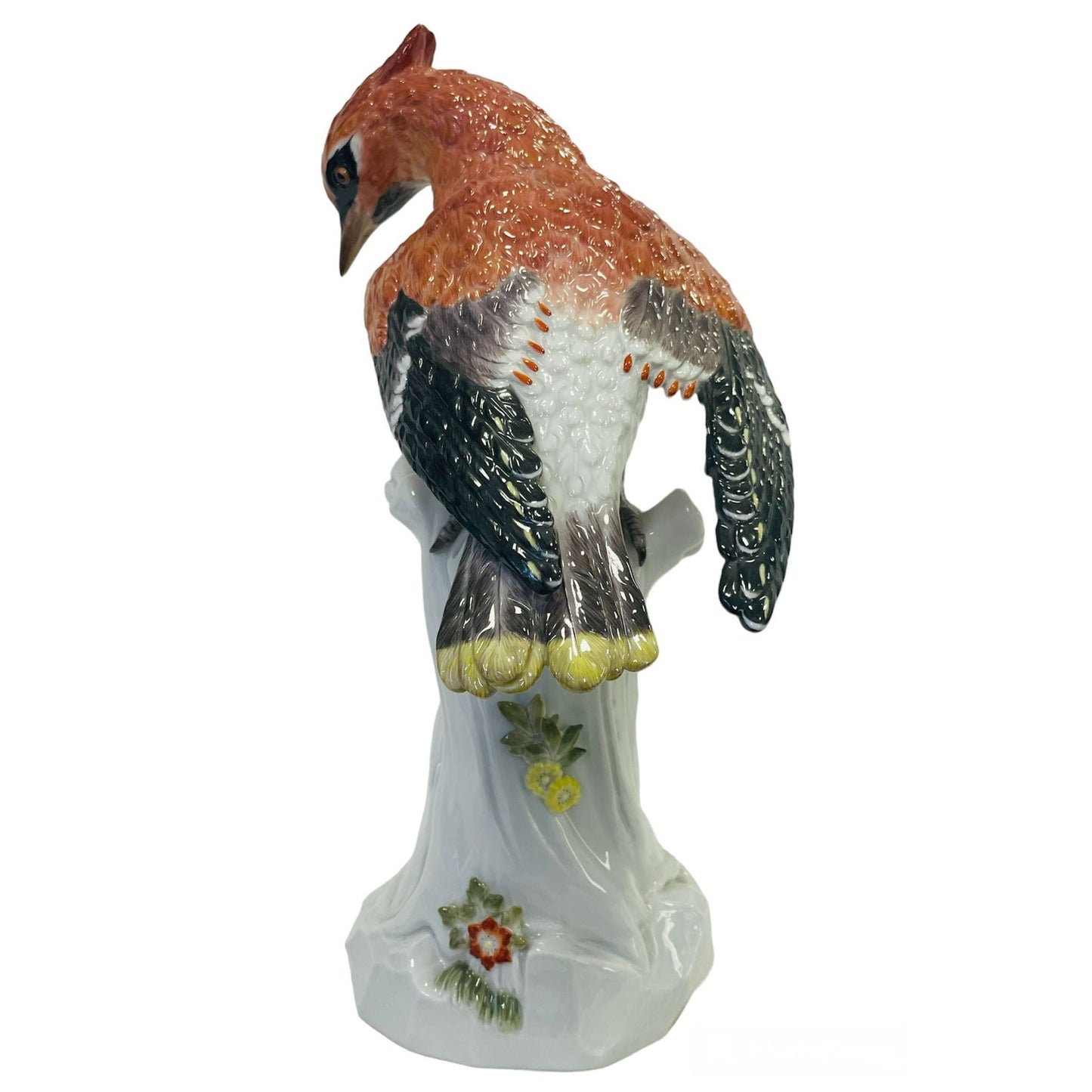 Meissen Bird Figurine Waxwing