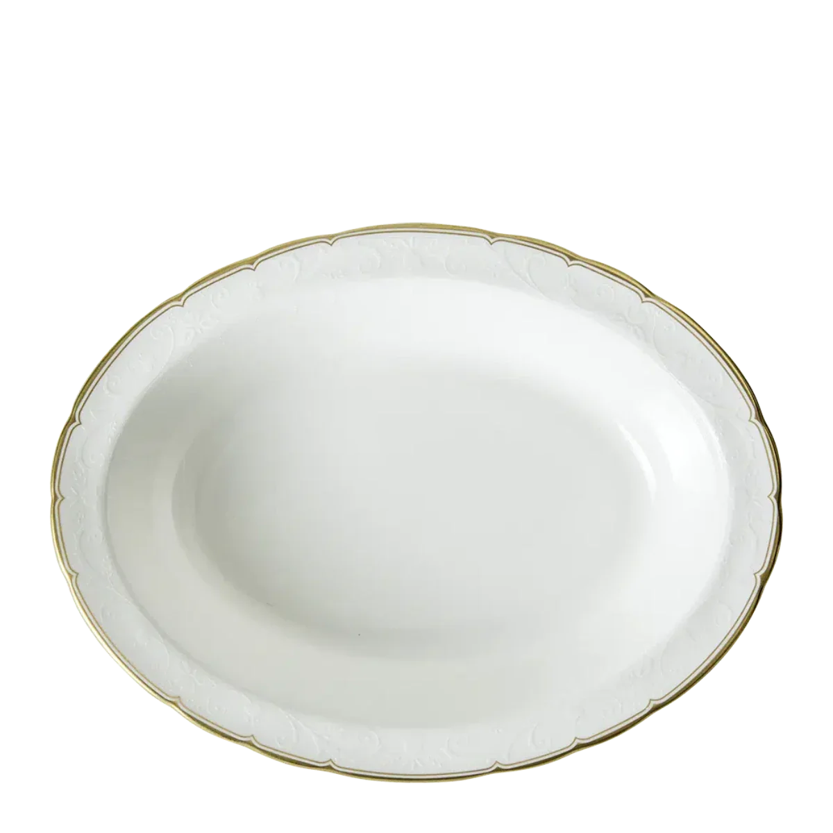 Royal Crown Derby Darley Abbey Pure Gold Open Vegetable Dish