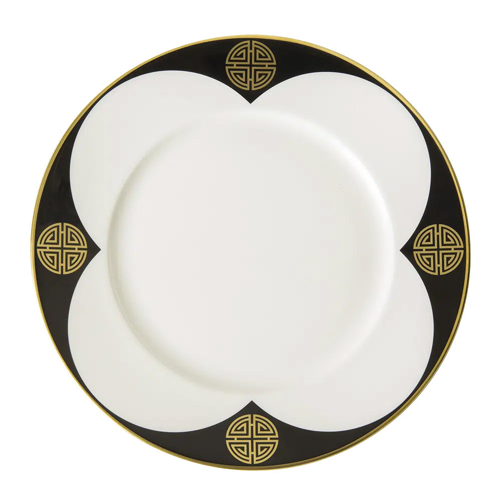 Royal Crown Derby Satori Black Salad Plate (8.5in/21.5cm)