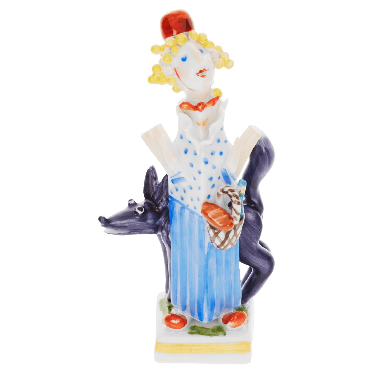 Meissen Fairy Tale Figurine Red Riding Hood