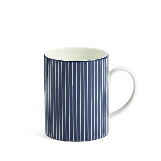 Wedgwood Gio Pinstripe Mug Blue