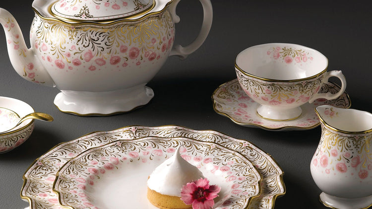 Royal Crown Derby Royal Peony Pink