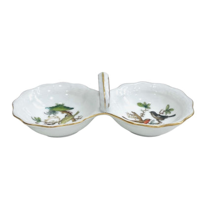 Herend Rothschild Twin Salt Cellar