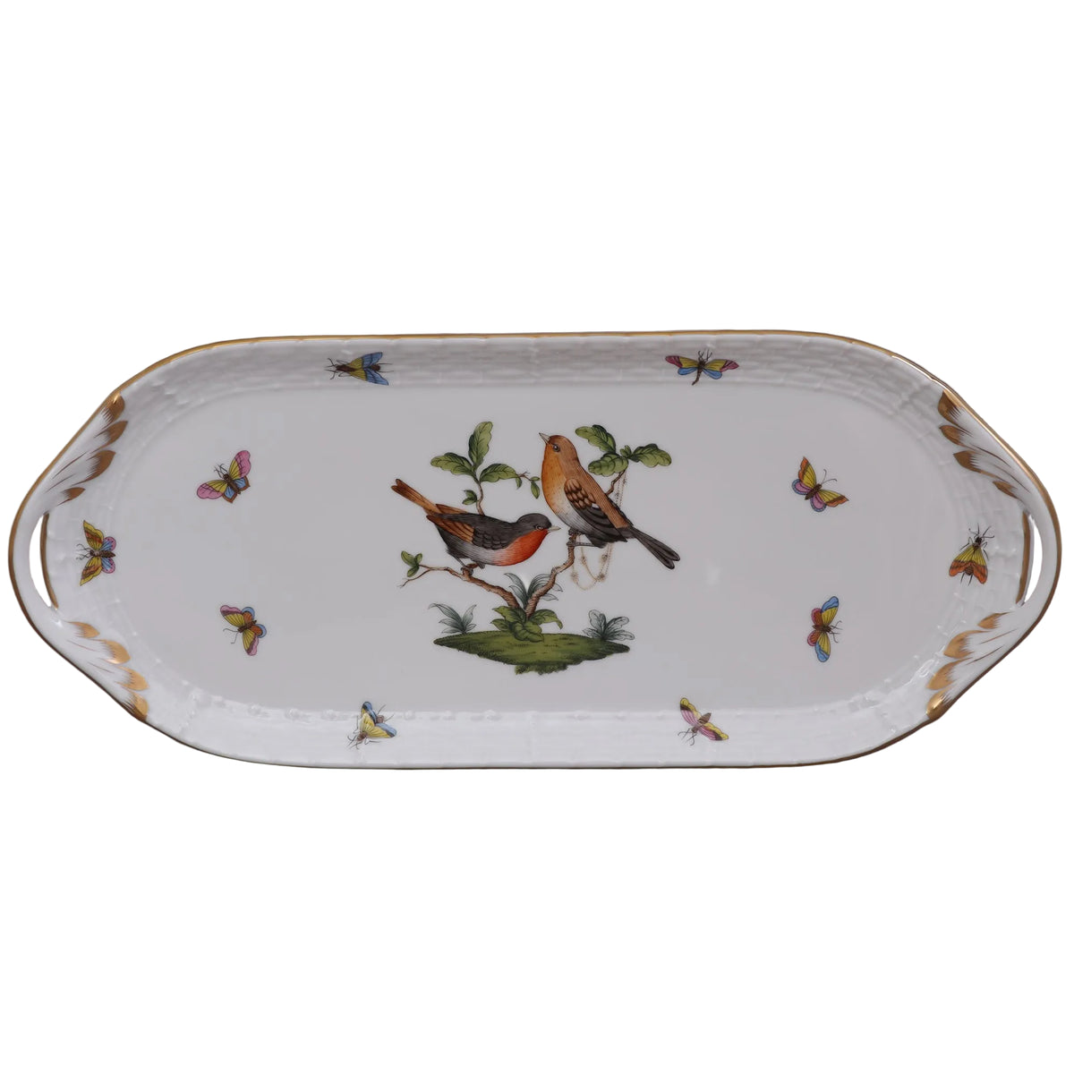 Herend Rothschild Sandwich Tray