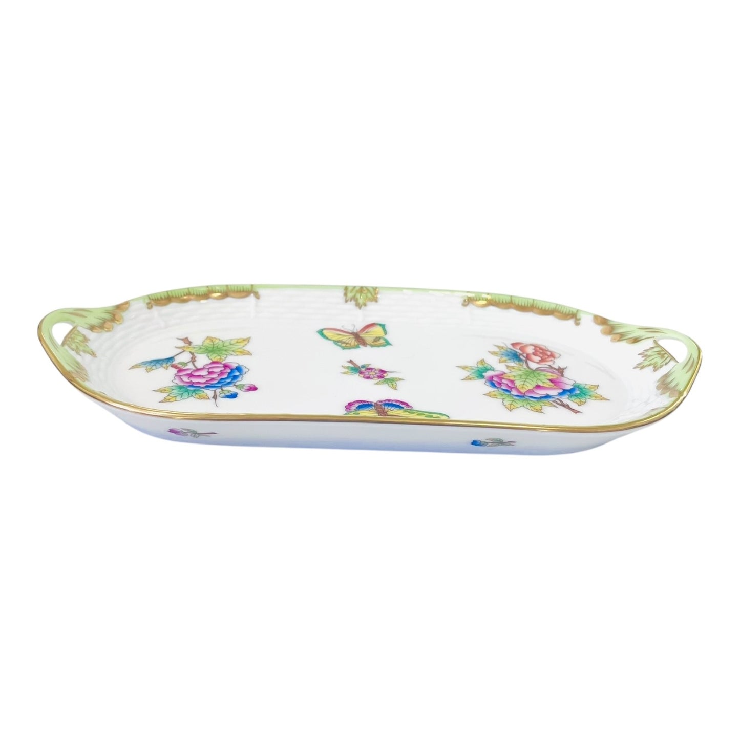 Herend Queen Victoria Sandwich Plate