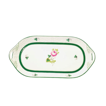 Herend Vienna Rose Sandwich Tray