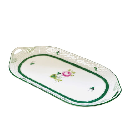 Herend Vienna Rose Sandwich Tray