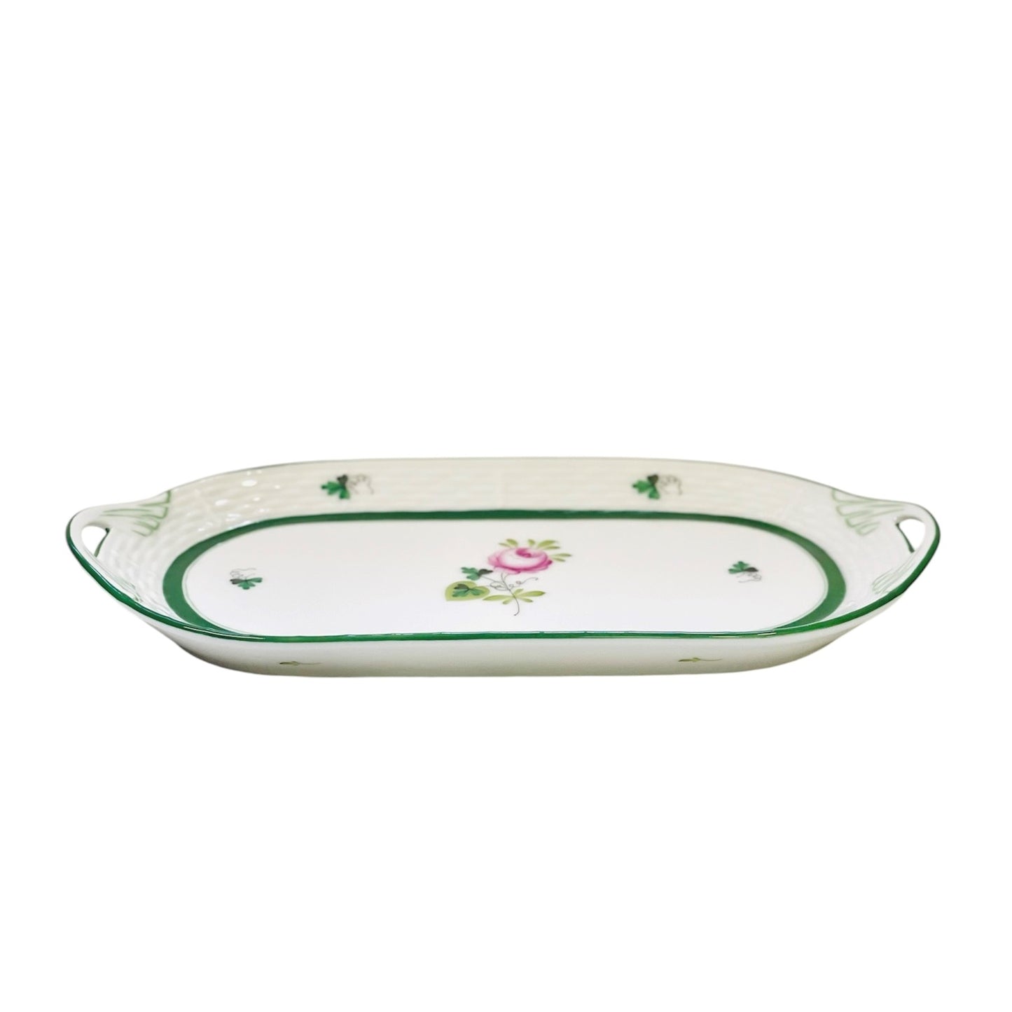 Herend Vienna Rose Sandwich Tray