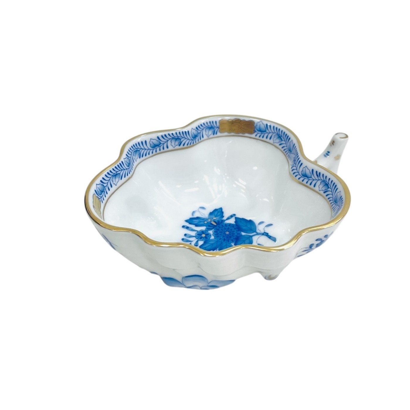 Herend Apponyi Blue Open Sugar Bowl