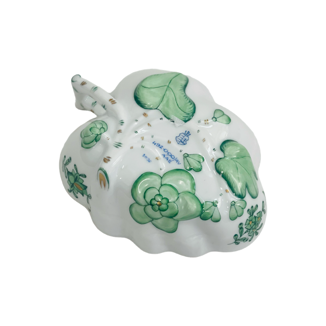 Herend Apponyi Green Open Sugar Bowl