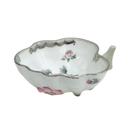 Herend Victoria Platinum Open Sugar Bowl