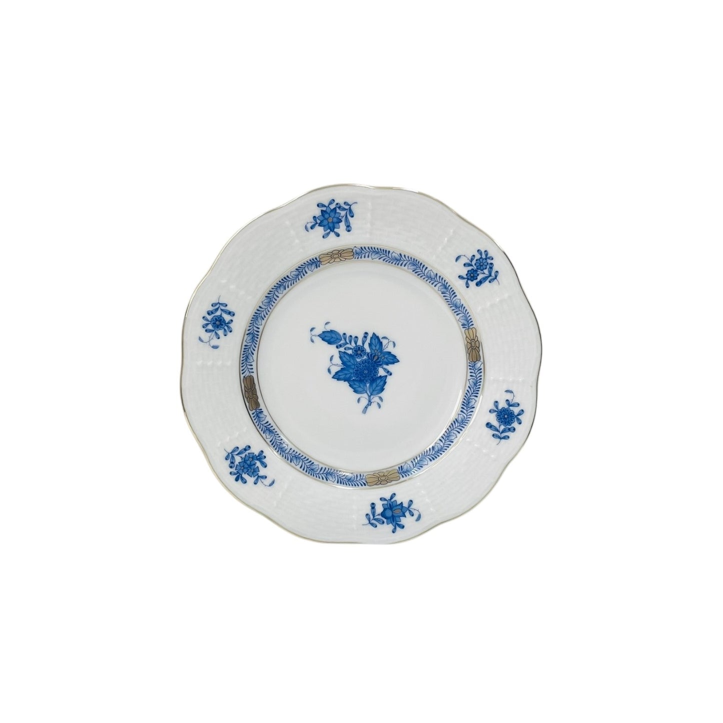 Herend Apponyi Blue Dessert Plate 17cm