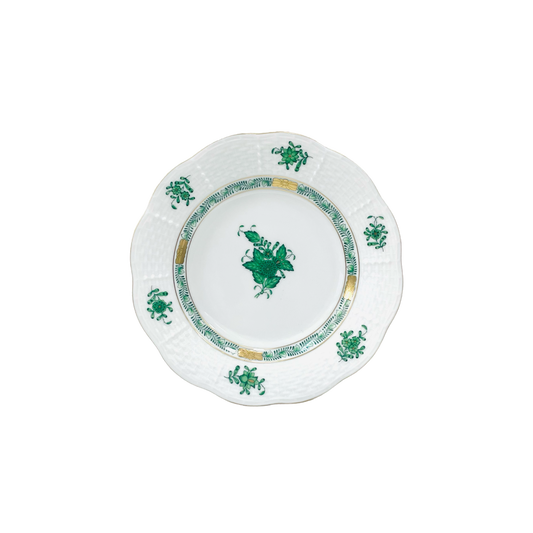 Herend Apponyi Green Dessert Plate 17cm