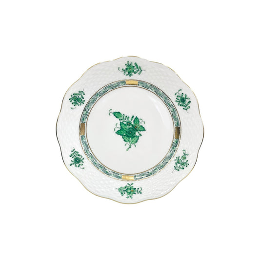 Herend Apponyi Green Dessert Plate 19cm