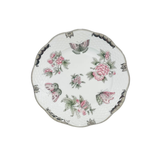 Herend Victoria Platinum Dessert Plate 19cm