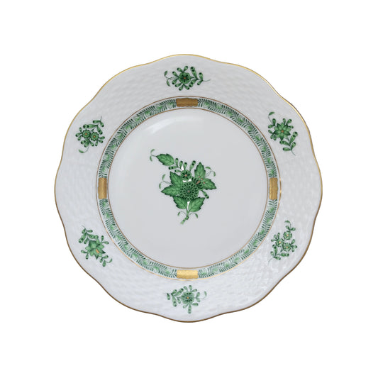 Herend Apponyi Green Dessert Plate 19cm
