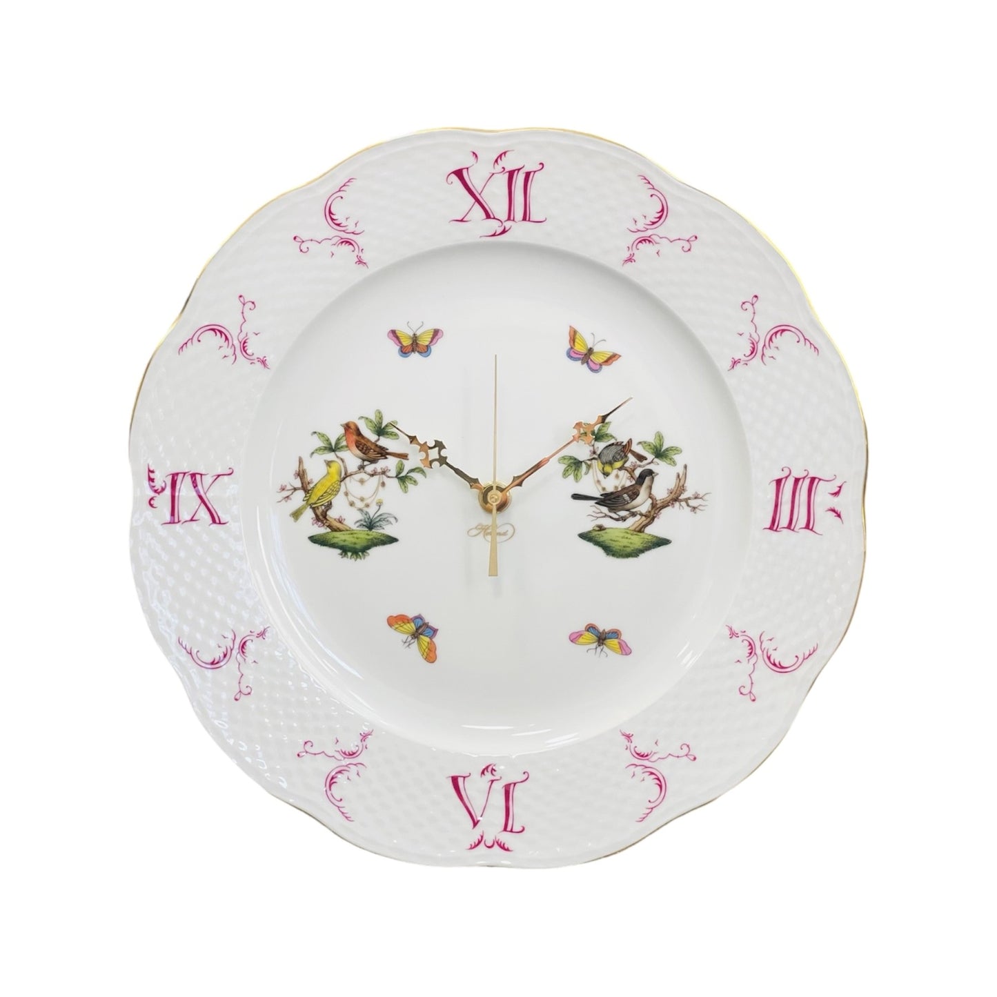 Herend Rothschild Wall Clock