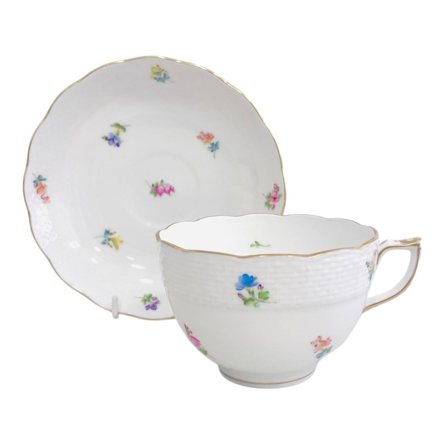 Herend Mille Fleur Breakfast Set for Two, 10 Pieces