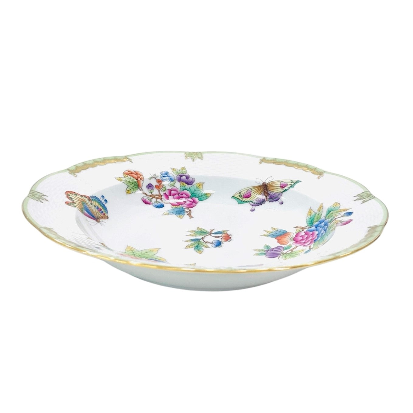 Herend Queen Victoria Soup Plate 25cm