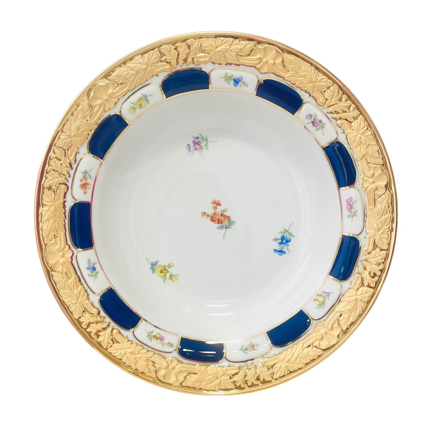 Meissen Strewn Flowers Soup Plate, 25 cm