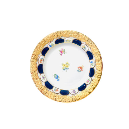 Meissen Royal X-Form Bread & Butter Plate Gold, 14 cm