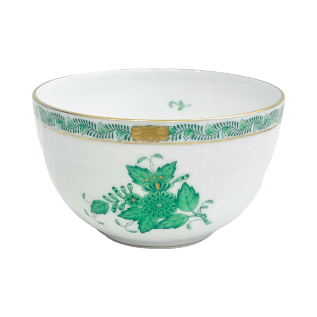 Herend Apponyi Green Bowl